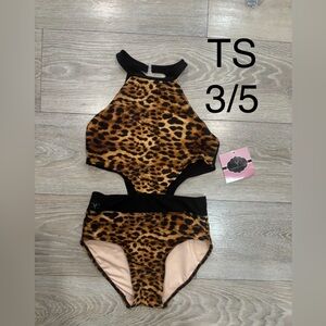 Leopard Print Kandi Kouture Leotard NWT